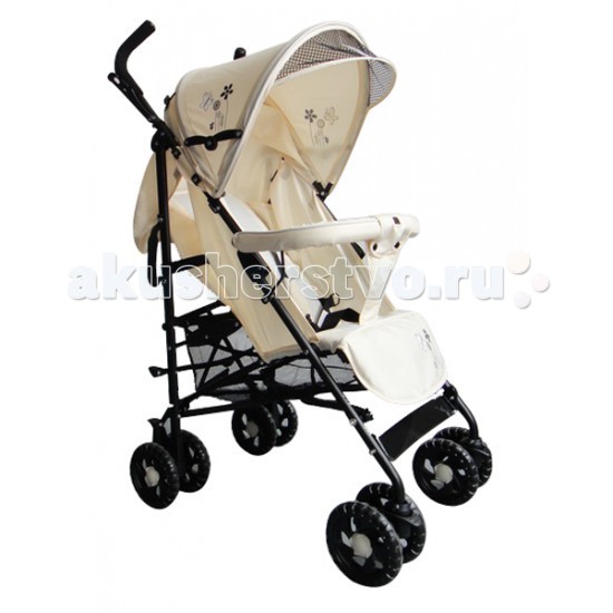 Коляска-трость Barty KGM-6109KGM-6109 Коляска-трость Barty KGM-6109KGM-6109Коляска трость Barty KGM-6109 гарантирует комфорт и предельное удобство для родителей и малышей. Модель станет для Вас идеальным вариантом для прогулок на свежем воздухе и путешествий, за счет своей повышенной маневренности и легкости, а Ваш малыш будет чувствовать себя в ней удобно и комфортно. Коляска предназначена для деток от полугода и старше. А еще коляска разработана с учетом особенностей и потребностей мегаполиса. Коляска выполнена из качественных материалов по современным технологиям, что гарантирует Barty KGM-6109 долговечность. Прочная металлическая рама установлена на резиновые сдвоенные колеса, при этом передняя пара поворотная с возможностью фиксации для классической езды. Такое решение позволило гарантировать модели отличную проходимость и маневренность. Дизайн Barty KGM-6109 достаточно лаконичный, выдержанный. Сидение ребенка просторное, имеет регулируемую спинку. Ремни безопасности дополнены защитным бампером-перекладиной перед малышом и мягкой перемычкой между ножек. Большой капюшон и боковые части защищают ребенка от непогоды. Есть дополнительно козырек для лучшей защиты от солнца. Подножка регулируется, а вместе со спинкой в раскрытом виде создают комфортное место для отдыха и сна. В сложенном виде коляска очень компактная. Размеры: Ширина сидения - 34 см Глубина сидения - 19 см Длина спального места - 78 см Длина колесной базы - 53 см Угол наклона спинки: 170.<br>