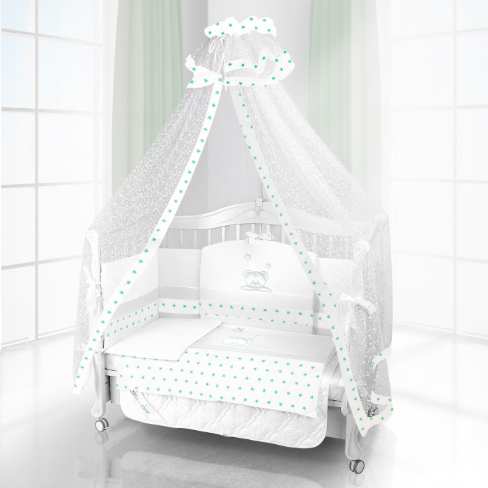 Купить Комплекты в кроватку, Комплект в кроватку Beatrice Bambini Unico Capolino 120х60 (6 предметов)