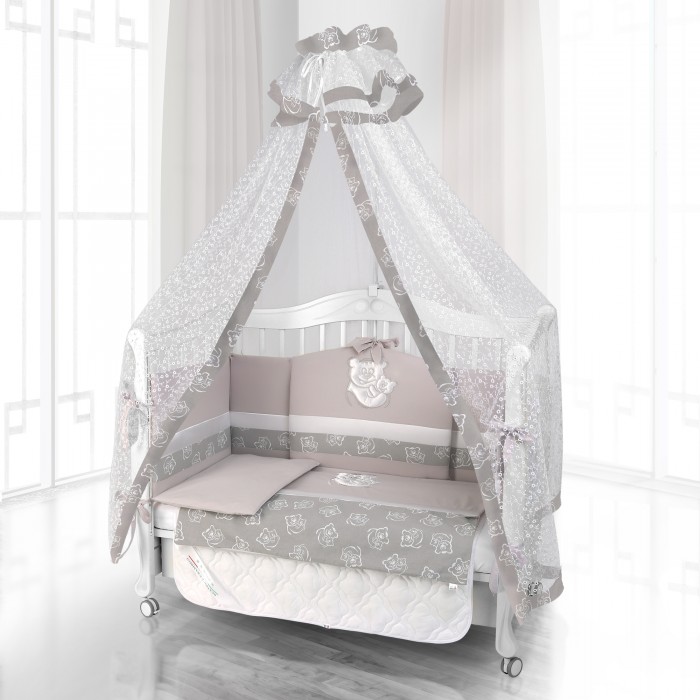 

Комплект в кроватку Beatrice Bambini Unico Orso Mamma 120х60 (6 предметов)