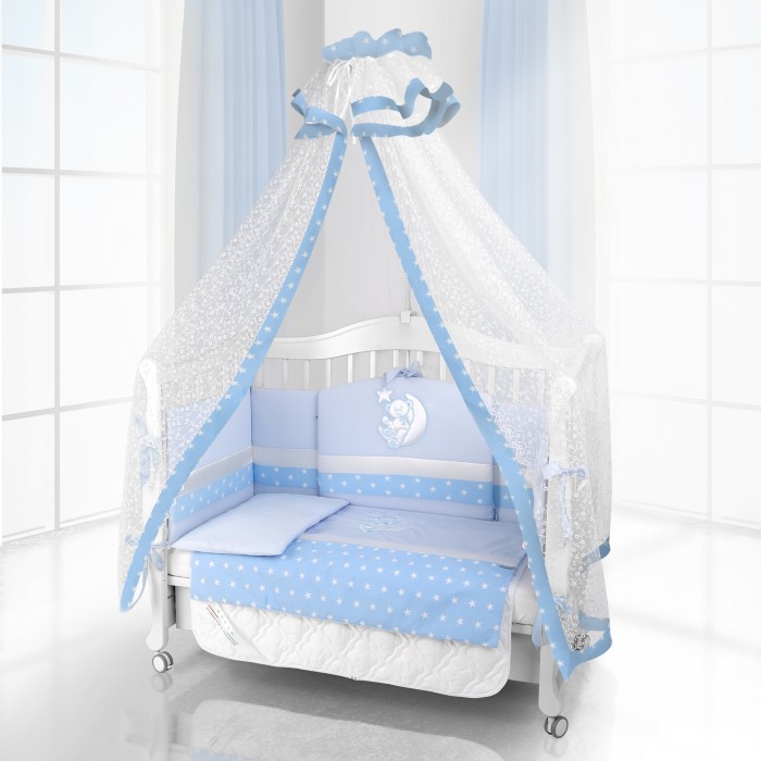 Купить Комплекты в кроватку, Комплект в кроватку Beatrice Bambini Unico Stella 125х65 (6 предметов)
