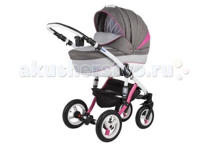 Коляска Bebe-Mobile Mario Rainbow 2 в 1Mario Rainbow 2 в 1 Коляска Bebe-Mobile Mario Rainbow 2 в 1Mario Rainbow 2 в 1Коляска Bebe-Mobile Mario Rainbow 2 в 1, привлекающая стильным дизайном и удобством использования. Резиновые надувные колеса, пружинная подвеска и двойная система защиты от вибраций обеспечат мягкость и плавность езды. Сон вашего ребенка не будет потревожен. Коляска разработана таким образом, чтобы создать комфорт и малышу и родителям. Коляска продумана до мелочей. Вами будут оценены по достоинству эргономичная ручка с регулировкой по высоте, возможность переноса модулей за встроенную ручку и закрытая корзина, которая защитит от загрязнений ее содержимое. Люлька для новорожденного просторная и комфортная. Есть шторки, закрывающие не только от яркого солнца и насекомых, но и посторонних взглядов. Реверсивный прогулочный блок имеет бампер, настраиваемую по высоте подножку и опускаемую спинку. Вашему малышу будет уютно на прогулках и ничто его не будет отвлекать от познания окружающего мира. Основные отличия от Bebe-Mobile Toscana - немного измененный дизайн люльки и рамы, новые крепления люльки и прогулочного блока на раму коляски. Люлька: просторное место для сна (80х36 см) ручка, интегрированная в капор шторки в люльке сделают ее более уютной регулируемый наклон подголовника Прогулочный блок: опускаемая до положения отдыха спинка ручка для переноски, встроенная в капор длина спального места с подножкой: 90 см Шасси: настраиваемая по высоте ручка с приятной на ощупь накладкой возможность установки автокресла фирменного Bebe-Mobile или Maxi-Cosi (адаптеры приобретаются отдельно)<br>