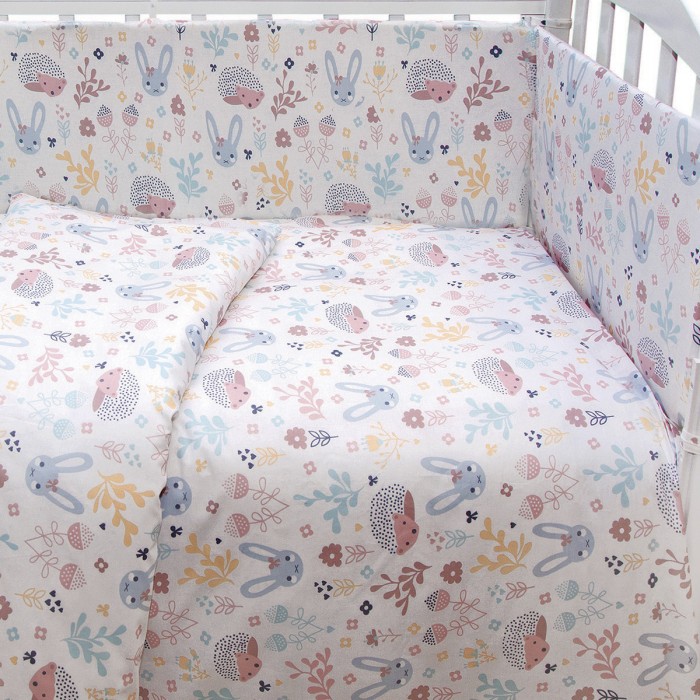 Бортик в кроватку Baby Nice (ОТК) Лесная поляна - фото 1