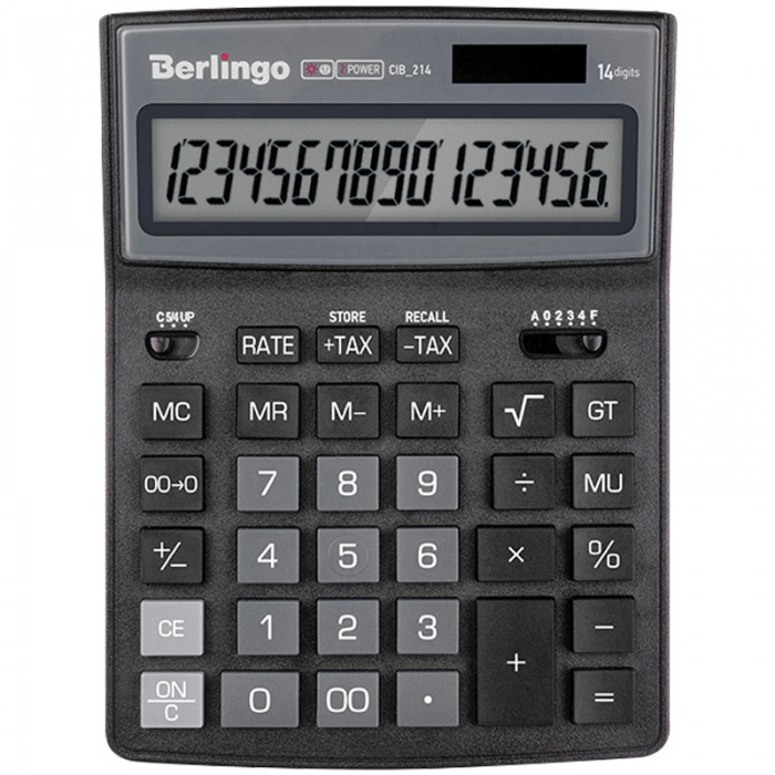 Berlingo Калькулятор настольный Power TX 12 разрядов