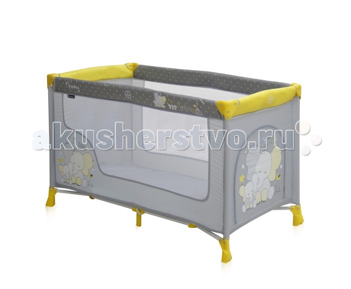 Манеж Bertoni (Lorelli) Nanny 1Nanny 1 Манеж Bertoni (Lorelli) Nanny 1Nanny 1Манеж Bertoni (Lorelli) Nanny 1 Детский манеж-кроватка от болгарского бренда Bertoni Nanny 1 – это гарантированный комфорт вашего малыша! Продукция компании сертифицирована и отвечает самым высоким стандартам качества и безопасности эксплуатации, одобрена нормами ЕС. Манеж-кроватка уместен не только в доме, но и на улице. Особенности: Продукция изготовлена из высококачественных, экологичных материалов с антибактериальным покрытием Дно в Bertoni Nanny 1 имеет 1 уровень Дно жесткое, что гарантирует правильную поддержку спинки ребенка во время сна Bertoni Nanny 1 имеет центральную ножку, которая гарантирует не только дополнительную устойчивость, но и не дает прогибаться дну В сложенном виде конструкция занимает мало места, легко переносится в сумки, которая идет в комплекте. Процесс складывания предельно прост Боковины прозрачные, так что вы всегда будете знать, чем занят ваш малыш Для деток, которые немножко подросли, можно открыть автовыход на торцевой панели Внешние размеры: Ширина 64 см Высота 72 см Длина 124 см<br>