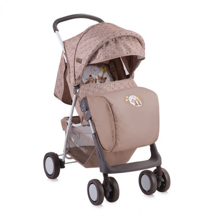 Прогулочная коляска Bertoni (Lorelli) Terra c накидкой на ножкиTerra c накидкой на ножки Прогулочная коляска Bertoni (Lorelli) Terra c накидкой на ножкиTerra c накидкой на ножкиПрогулочная коляска Lorelli Terra c накидкой на ножки - детская прогулочная коляска, имеет систему складывания книжка. Удобная жёсткая спинка с регулирующимся углом наклона, имеет полностью горизонтальное положение. Облегчённая прочная рама, вместительная корзина для покупок, пятиточечный ремень безопасности, регулируемая подножка, передние колёса поворотные имеют фиксацию, размер спального места 70x35 см, защитный поручень – столик, вес коляски 6 кг. Легкая и простая коляска для прогулок с малышом в период весна-лето-осень.<br>