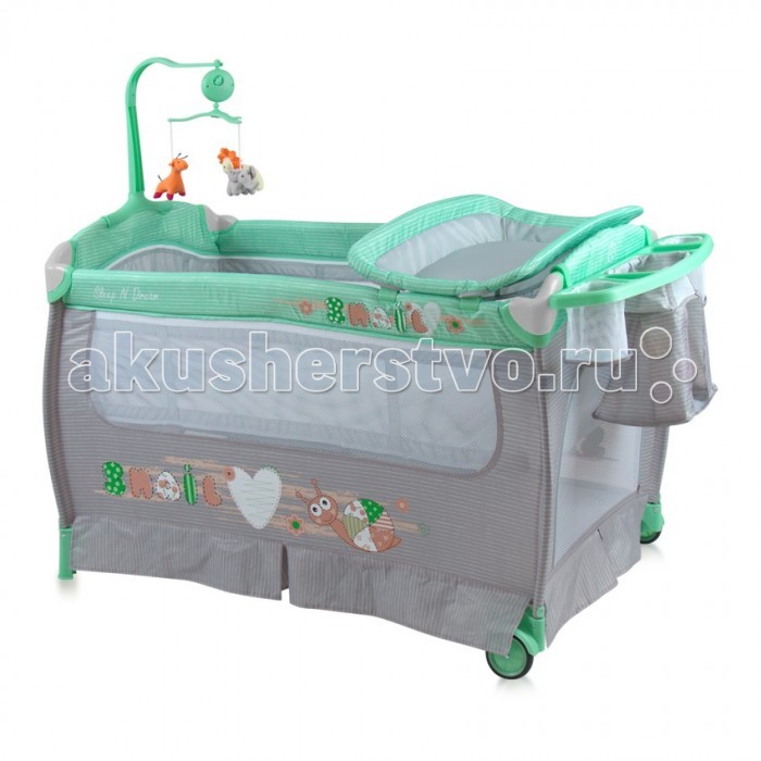 Манеж Bertoni (Lorelli) SleepNDreamSleepNDream Манеж Bertoni (Lorelli) SleepNDreamSleepNDreamМанеж Bertoni (Lorelli) SleepNDream Практичная и компактная модель, которая поможет родителям на время ограничить перемещение малыша по дому и сделает его пребывание абсолютно безопасным. Плюсом модели является два уровня высоты ложа. Первый уровень используется для новорожденных. Когда ребенок подрастет, дно можно опустить на второй уровень и использовать манеж не опасаясь, что ребенок вывалится из него. Особенности: Удобный пеленальный столик Сбоку отверстие на молнии Колесики для перемещения по полу Компактное складывание Музыкальная карусель с подвесными игрушками Подставка для аксессуаров и мелочей Размер 120х60х78 см Вес 12 кг<br>
