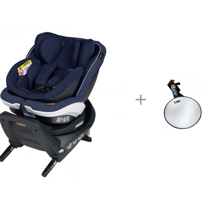 Автокресло BeSafe iZi Twist B i-Size c зеркалом BeSafe Baby Mirror для контроля за ребенком