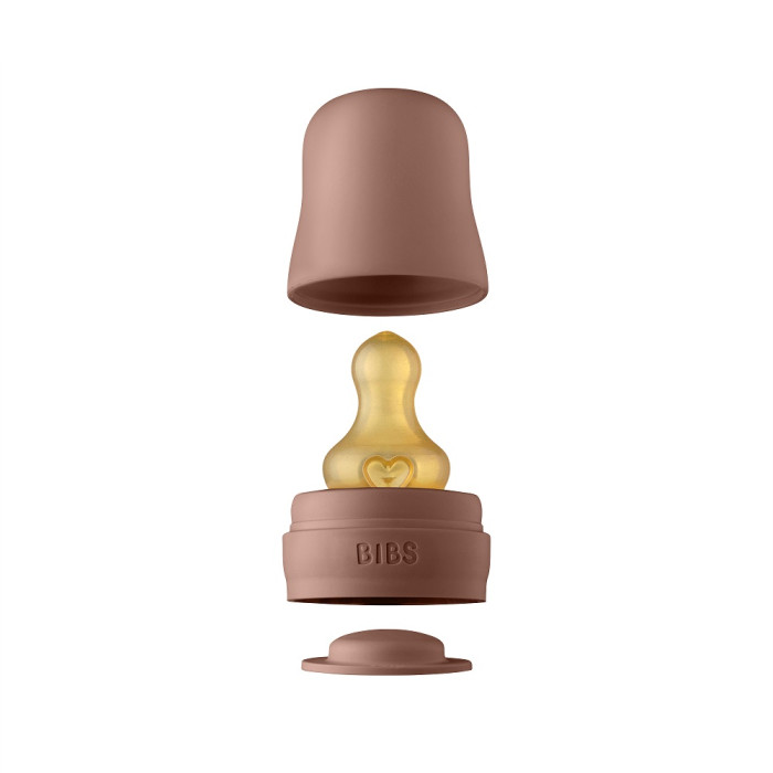 BIBS Набор аксессуаров с латексной соской Bottle Kit (без бампера)