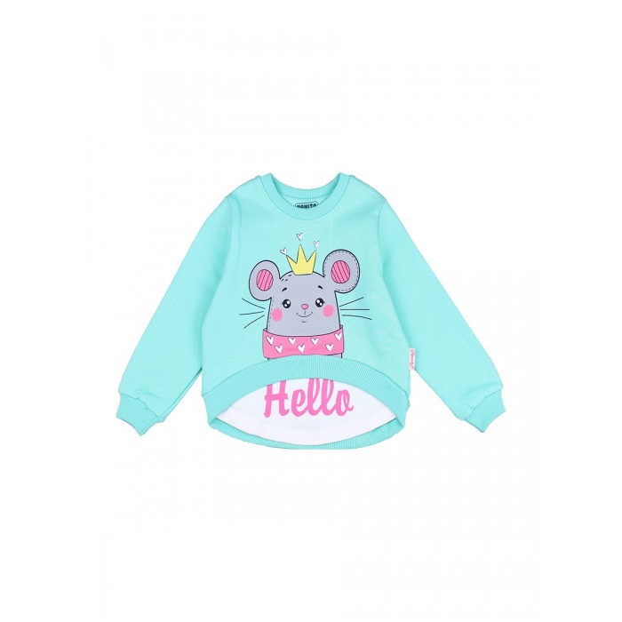

Bonito kids Джемпер для девочки Hello BK1369K, Джемпер для девочки Hello BK1369K