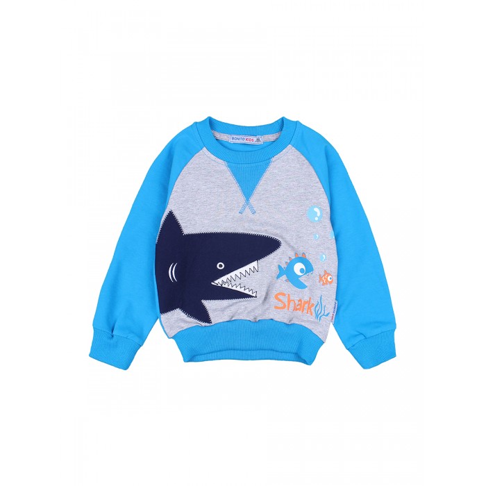 

Bonito kids Джемпер для мальчика Shark BK1264DJ, Джемпер для мальчика Shark BK1264DJ