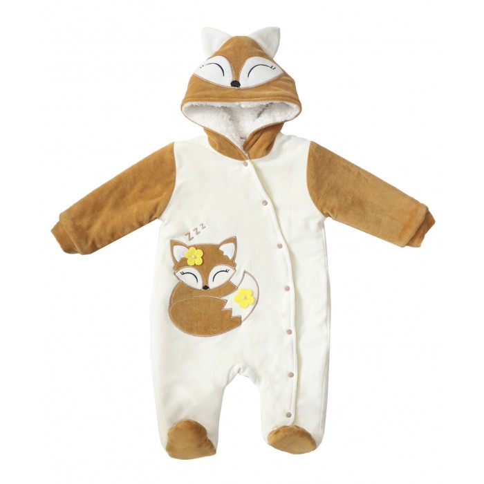 

Bonito kids Комбинезон велюровый Лисичка OP362, Комбинезон велюровый Лисичка OP362