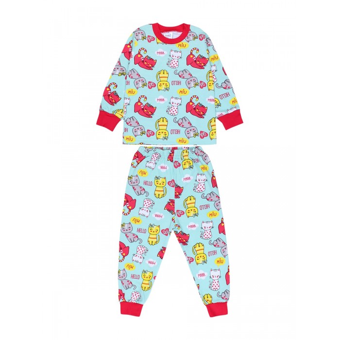 

Bonito kids Пижама для девочки Кошки BK921PJD, Пижама для девочки Кошки BK921PJD