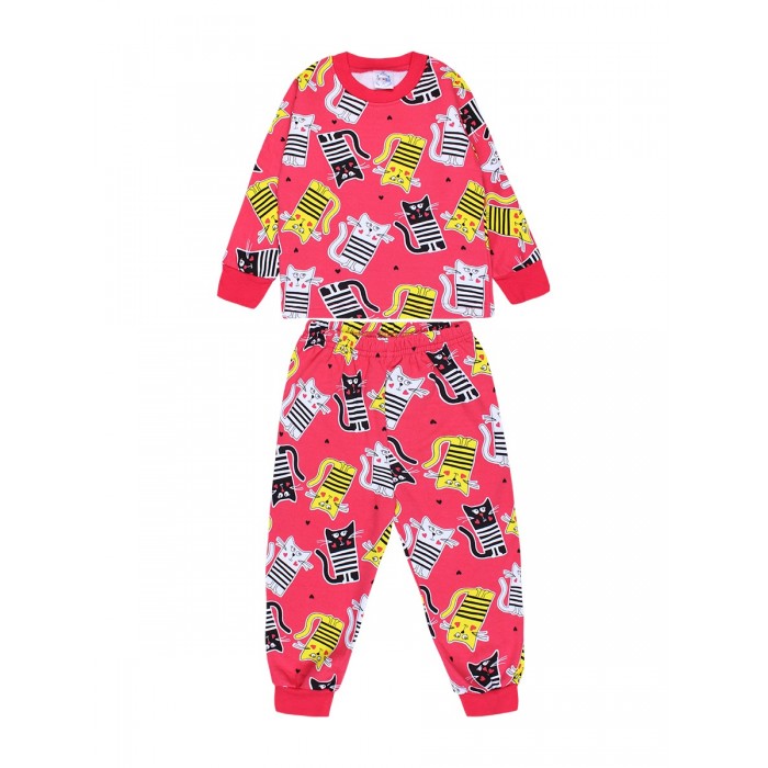 

Bonito kids Пижама для девочки Коты BK921PJD, Пижама для девочки Коты BK921PJD