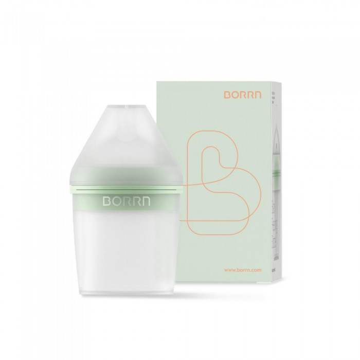 фото Бутылочка borrn (u.k.) ltd для кормления с медленным потоком baby feeding bottle 150 мл