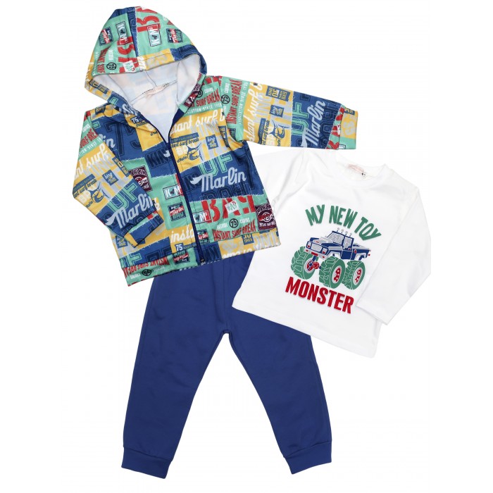 

Bossa Nova Комплект для мальчика жакет, лонгслив, брюки 6406, Комплект для мальчика жакет, лонгслив, брюки 6406