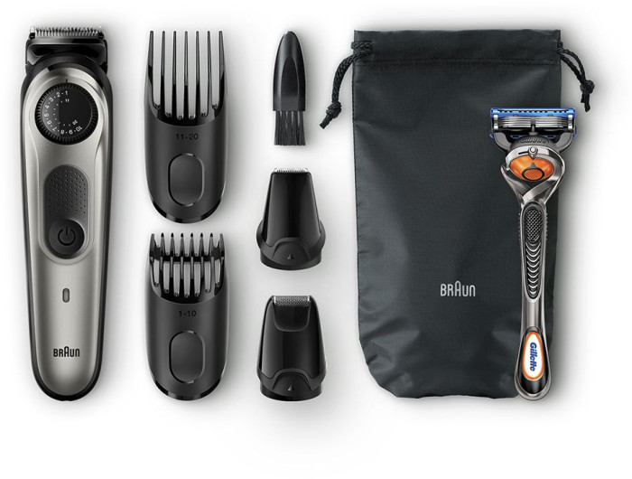 

Braun Триммер BT7220 + Бритва Gillette + 2 кассеты, Триммер BT7220 + Бритва Gillette + 2 кассеты