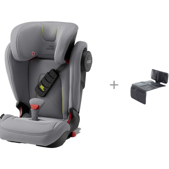 фото Автокресло britax roemer kidfix iii s cool flow и универсальный чехол для сиденья