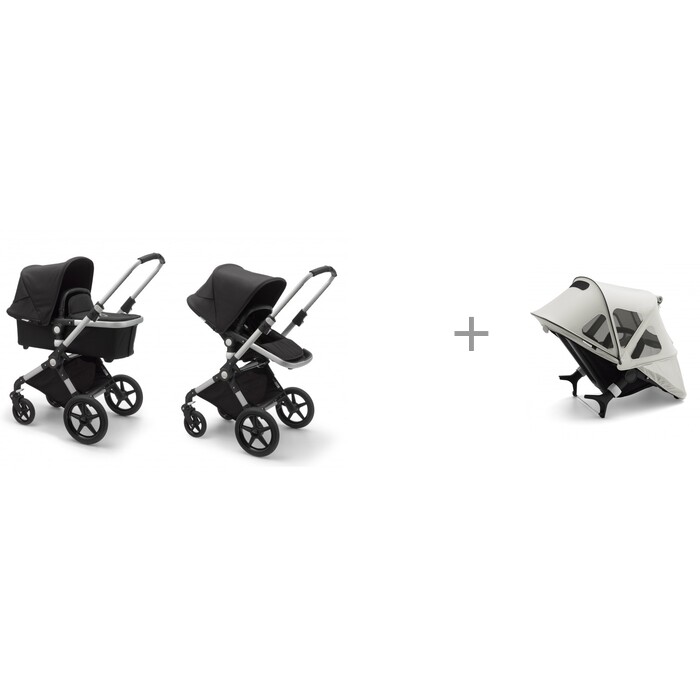 

Коляска Bugaboo Lynx Complete 2 в 1 Alu/Black/Black и летний вентилируемый капюшон от солнца, Lynx Complete 2 в 1 Alu/Black/Black и летний вентилируемый капюшон от солнца