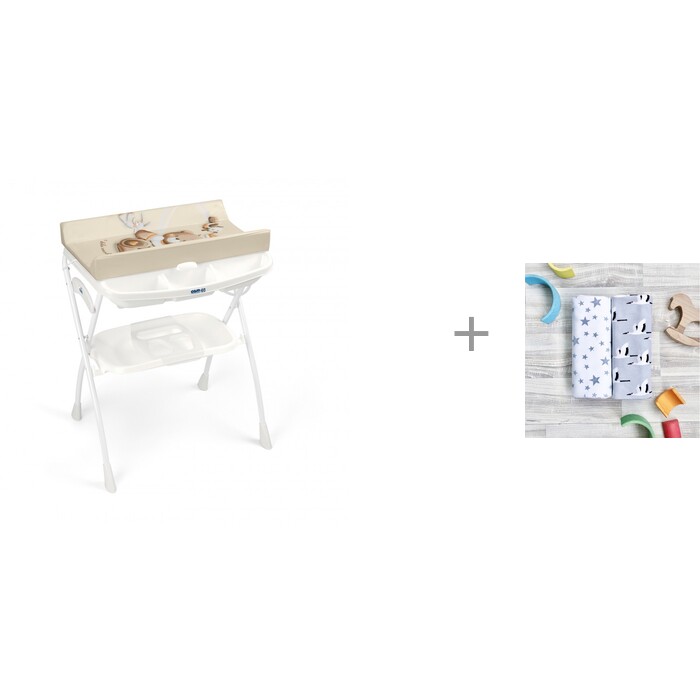 

Пеленальный столик CAM Volare с ванночкой 240 и Пеленка Mjolk Журавли/Звёзды 120х85 см, Volare с ванночкой 240 и Пеленка Mjolk Журавли/Звёзды 120х85 см