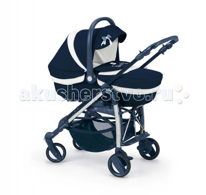 Коляска CAM Elegant Family 3 в 1Elegant Family 3 в 1 Коляска CAM Elegant Family 3 в 1Elegant Family 3 в 1Коляска CAM Elegant Family 3 в 1. Утонченная и элегантная модель Elegant Family 3 в 1 для модных малышей и их родителей. Отделка из кристаллов Swarovski на капюшоне и чехле коляски создает неповторимую иллюзию звездного мерцания, а изображение симпатичного медвежонка не оставит равнодушными взрослых и понравится детям. Elegant Family - это практичная, универсальная коляска с множеством функций, которые облегчают каждодневные прогулки с малышом. Коляску Elegant Family Tris можно использовать непосредственно с рождения ребенка. Новейшая система амортизации обеспечит максимальный комфорт для маленьких пассажиров. Универсальная коляска CAM Elegant Family Tris оснащена инновационными системами Quicky System и ViaVai System Reverse. Quicky System - это система, позволяющая быстро и легко снять и установить люльку или автокресло на раму коляски. Благодаря ViaVai System Reverse можно установить прогулочный блок, люльку или автокресло так, что малыш будет находиться лицом к родителям или наоборот. Сочетание классического стиля и роскоши делают коляску CAM Elegant Family Tris изысканной, неотразимой и незабываемой! Люлька: уютная и просторная с мягким матрасиком люлька имеет систему QUICKY, которая позволяет устанавливать и снимать люльку быстро и легко усиленный корпус хорошо вентилируемая складной капюшон все внутренние покрытия люльки из 100% хлопка все ткани сменные, не линяющие, их можно стирать при t 30°C оснащена удобной ручкой для переноски люльку можно установить так, что малыш будет находиться лицом к родителям или наоборот может быть использована как автолюлька (набор безопасности AutoV483 докупается отдельно) может использоваться как качалка (предусмотрены специальные полозья). Прогулочное сидение: спинка сидения регулируется в 4 положениях до 160 градусов спинка утепленная пятиточечный ремень безопасности с мягкими накладками съемный бампер большой съемный капюшон, защищающий от солнца прогулочное сидение можно установить так, что малыш будет находиться лицом к родителям или наоборот регулируемая подножка ткани не выгорают летом, материал очень прочный и в тоже время приятный на ощупь. Две регулируемые по высоте ручки с антискользящими накладками. Шасси: легкое алюминиевое шасси коляска легко складывается по принципу зонтика в сложенном состоянии компактна и удобна для транспортировки улучшенная система тормозов мягкая амортизация обеспечивает максимальный комфорт для маленьких пассажиров рама оснащена системами Quicky System и ViaVai System Reverse вместительная корзина для покупок. Автокресло Area Zero группы 0+: входит в группу 0+ от 0 до года (0-13кг) соответствует Европейскому стандарту безопасности ECE R 44/04 корпус изготовлен из современного, высокопрочного пластика оснащено мягкой подушечкой-ограничителем для головы младенца возможность установки на шасси лицом к маме и наоборот укомплектовано ремнем безопасности с мягкими накладками в корпусе имеются отделения для различных мелочей съемный солнцезащитный козырек, защищающий от солнца можно использовать как качалку мягкая, приятная на ощупь обивка в случае необходимости обивку автокресла можно снять и постирать устанавливается на большинство шасси колясок CAM автокресло устанавливается против хода движения автомобиля возможность установки на переднем и заднем сидении автомобиля монтируется с помощью штатных ремней безопасности автомобиля возможность установки на сиденье автомобиля по ходу его движения при помощи базы с креплением IsoFiх (покупается отдельно).<br>