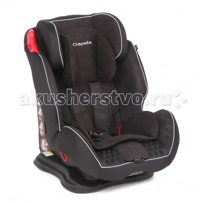 Автокресло Capella S12310S12310 Автокресло Capella S12310S12310Автокресло Capella S12310 рекомендовано для перевозки детей в возрасте от 12 месяцев до 12 лет, весовой категории 9-36 кг. Устанавливается с помощью штатных ремней безопасности, лицом по направлению движения транспортного средства. Ребенок в кресле фиксируется пятиточечными ремнями безопасности, а когда ремни окажутся для него короткими, их возможно снять - в этом случае, крепление автокресла производится вместе с ребенком. Регулируемая спинка (4 положения) позволяет выбрать наиболее комфортное и удобное положение для отдыха и сна маленького пассажира, а подголовник, имеющий 5 положений регулировки по высоте, возможно подстроить под рост вашего ребенка. Тканевая обивка выполнена из материалов высокого качества. При необходимости снимается для чистки или стирки при температуре 30 С.<br>