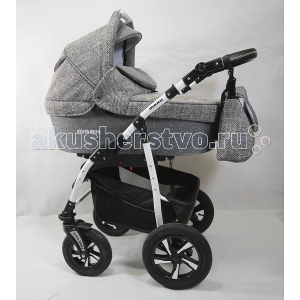 Коляска Car-Baby Mark Ecco 3 в 1Mark Ecco 3 в 1 Коляска Car-Baby Mark Ecco 3 в 1Mark Ecco 3 в 1Коляска Car Baby Mark Ecco Koc - это современная многофункциональная коляска 3 в 1 с дополнительной амортизацией и полным набором всех необходимых регулировок и функций для комфортных прогулок в любое время года! Высокая проходимость за городом + улучшенная маневренность в городе. Внешняя износостойкая обивка в классическом стиле, установка каждого модуля на шасси менее, чем за 1 минуту. Шасси: надувные колеса пара передних колес — «движение только прямо» или «поворот на 360 º» задние большие колеса ручка управления с высококачественной обшивкой из эко-кожи сложение по типу книжки очень вместительная багажная корзина. Люлька: капюшон с объемным козырьком и ручкой для переноски окно для наблюдения закрывается тканевым клапаном возможность открыть в капюшоне отсек для проветривания экологичная внутренняя обшивка и матрасик высокий ветронепродуваемый борт полностью закрывает ребенка от непогоды. Прогулочное сиденье: установка лицом «от себя» или «к себе» регулировка наклона спинки одной рукой опора для ног имеет несколько позиций бампер с разделителем ножек страховочные пятиточечные ремешки с тканевыми накладками по всей длине многопозиционный капюшон. Автокресло: группа 0 +, для детей с рождения до годовалого возраста допустимая масса тела младенца — до 13 кг эластичный капор мягкий вкладыш с системой страховочных ремешков накидка из плотного материала на ножки. Внутренний размер люльки (ДхШхГ) : 78х35х23 см.<br>