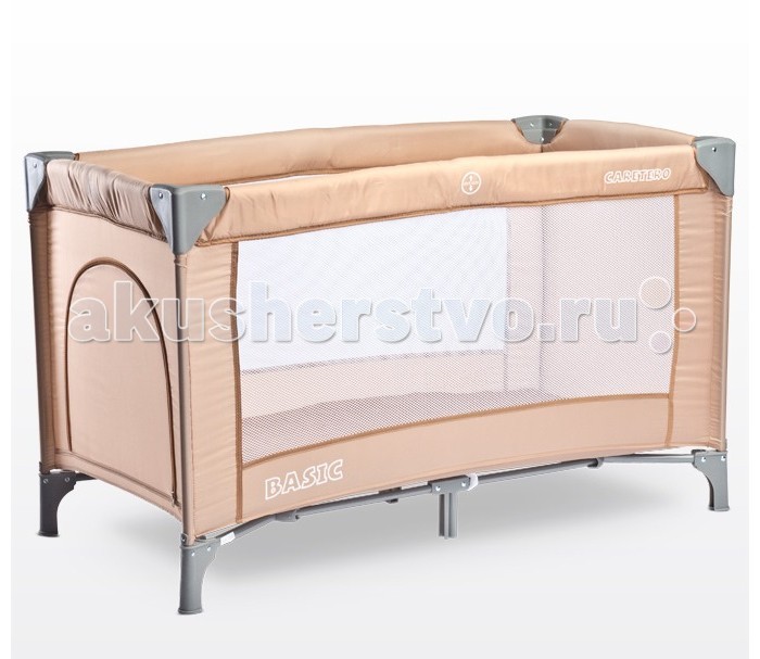 Манеж Caretero BasicBasic Манеж Caretero BasicBasicМанеж Caretero Basic С мыслью о родителях, которые ищут основную кроватку, подходящих как для путешествий, так и для дома, мы создали новинку: модель Basic Кроватка Caretero Basic отличается простой, надежной конструкцией, простотой использования, а также оригинальным дизайном и великолепной ценой, которая порадует каждого родителя Кроватка оснащена матрасом 120 x 60 см и сумкой, которые идеально подходят для использования в путешествиях Со всеми аксессуарами весит всего 9 кг! туристическая кроватка подходит для детей весом до 15 кг Применяемые ткани прочны и легко поддерживаются в чистоте Дверца на замочке, позволяет ребенку самостоятельно входить в кроватку прилагается складываемая походная люлька кроватка устойчива, благодаря надежным ножкам В комплекте удобная сумка для переноски сложенной кроватки пастельные тона обивки в 6 версиях сделают кроватку идеальной для интерьера квартиры Размер: 76 х 66 х 125 см Вес ребенка: до 15 кг<br>