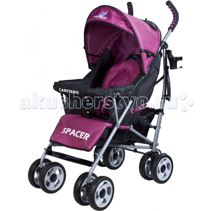 Коляска-трость Caretero Spacer ClassicSpacer Classic Коляска-трость Caretero Spacer ClassicSpacer ClassicКоляска-трость Caretero Spacer это идеальный выбор для активных родителей, которые заботятся о комфорте ребенка во время прогулок на свежем воздухе. Благодаря амортизации задних колес, которые сглаживают точки от неровных дорог, ни что не потревожит сон вашего малыша. Особенности: Прогулочная коляска подходит для детей от 6 месяцев, весом до 15 кг Удобная система «трость» Четыре пары сдвоенных полиуретановых колес Использованные при производстве высококачественные материалы устойчивы к воздействию внешних факторов Легкий интуитивный механизм складывания и удобная ручка для транспортировки коляски Эргономичная ручка очень удобна в управлении коляской Поворотные передние колеса с блокировкой прямой езды, для облегчения управления коляской Амортизируемые задние колеса оснащены двумя независимыми тормозами; 5-позиционные ремни с накладками надежно защищают и удерживают ребенка в коляске ребенка Съемная дуга безопасности обеспечивает дополнительную безопасность Регулируемый угол наклона спинки в четырех положениях, обеспечит комфорт вашему малышу Люлька с глубоким козырьком защитит малыша от солнца и ветра, а дополнительное окошко позволяет наблюдать за ним Карман на липучке позволит держать нужные вещи всегда под рукой Вместительная и практичная корзина для покупок Широкая цветовая гамма Размеры – 80х50х105см. Вес: 9,3 кг. Регулировка спинки 4 положения Размер в разложенном виде, см 50x84x105 Размер в сложенном виде, см 40х31х105 Материал(тип) колес полиуретан В комплекте: Чехол на ножки Дождевик<br>
