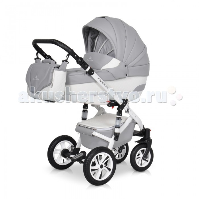 Коляска Caretto Riviera Vintage S 2 в 1Riviera Vintage S 2 в 1 Коляска Caretto Riviera Vintage S 2 в 1Riviera Vintage S 2 в 1Коляска Caretto Riviera Vintage S 2 в 1 отличается элегантностью, стильным решением и практичностью. В ней на высшем уровне продуманы до мелочей все технические характеристики, позволяющие обеспечить высочайший уровень комфортабельности малышу и родителям во время прогулок. Имеется два сменных модуля, которые крепятся на шасси в 2 направлениях – это является чрезвычайно удобным для мамы. Два передних колеса имеют поворотный механизм, что позволяет беспрепятственно передвигаться по любой дороге и сугробам. Мощная амортизация делает ход коляски очень плавным, поэтому сон малыша защищен даже во время путешествия по грунтовой дороге. Коляска 2 в 1 Riviera Caretto (Ривьра Каретто) ‒ стильное и верное решение для тех родителей, которые хотят быть в центре моды и с комфортом растить свое чадо. Разнообразие расцветок Caretto Riviera (Каретто Ривьера) позволит подобрать цветовую гамму под пол малыша и предпочтения родителей. Финансовая сторона вполне приемлема и позволяет избежать больших финансовых затрат. Благодаря своей эргономичности, функциональности и прочности исключаются любые сложности в эксплуатации Ривьера Каретто. В ней малыш будет чувствовать настоящий комфорт во время путешествия, а мама с удовольствием и легкостью управлять коляской. Эта серия Caretto Riviera (Каретто Ривьера) пользуется невероятным спросом и оправдала даже самые высокие ожидания потребителей. В ней все создано для того, чтобы было легко, просто, красиво и удобно. Модульная система коляски Caretto Riviera (Каретто Ривьера) рассчитана на максимальный вес до пятнадцати килограммов, предназначена для новорожденных и детей до 3-летнего возраста. Особенности: рассчитана на всесезонную эксплуатацию; съемные модули фиксируются в 2 направлениях; спальный модуль сделан из безвредного пластика и имеет вид цельнолитой конструкции с ортопедическим дном; колеса спереди и сзади большого диаметра с мягкой амортизацией, причем спереди колеса могут крутиться на 360 градусов. Имеется и блокировка, позволяющая закрепить колеса только ходом вперед; ручка для родителей ругулируется в соответствии с ростом; капюшон объемный, рассчитан на любые погодные условия, в нем предусмотрены смотровое вентилируемое окно, карман. Опускается бесшумно; москитная сетка; для надежности ребенка предусмотрены страховочные ремни с накладками, предотвращающие передавливание на коже; для различного рода покупок предусмотрена закрытая корзина, а для удобства мамы и хранения многочисленных детских вещей ‒ подвесная текстильная сумка; в зимнюю пору для ножек крохи имеется теплая муфта. Шасси: регулируемая высота кожаной ручки пружинный механизм амортизации дополнительные амортизаторы на раме передние поворачивающиеся колеса с фиксатором центральный тормоз корзина для покупок Люлька: пластиковая цельнолитая люлька материал обшивки- экокожа комбинированная регулируемый подголовник функция укачивания ручка для переноски люльки бесшумное опускание капюшона вентиляционные окошки ширина люльки 37 см, длина – 80 см Прогулочный блок: съемное прогулочное сиденье регулируемая спинка и подножка дополнительный капюшон для прогулки дополнительная накидка на ноги пятиточечные ремни безопасности установка прогулочного блока лицом вперед или назад Комплектация: шасси люлька прогулочный блок стильная родительская сумка москитная сетка дождевик.<br>