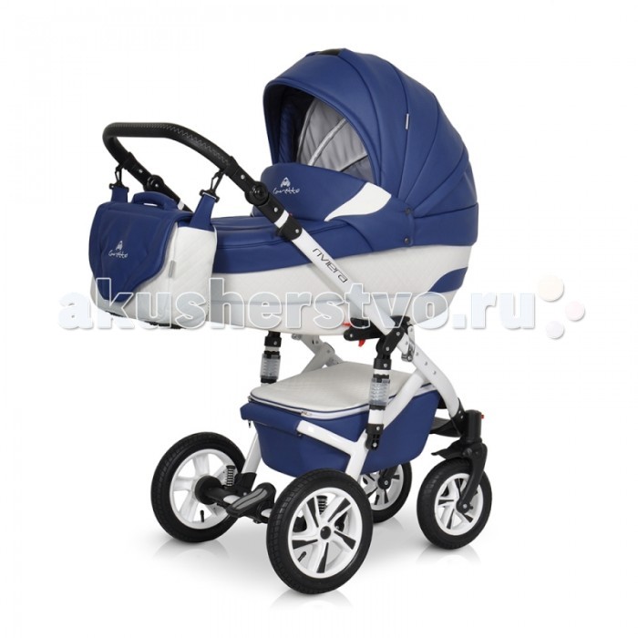 Коляска Caretto Riviera Vintage S F 3 в 1Riviera Vintage S F 3 в 1 Коляска Caretto Riviera Vintage S F 3 в 1Riviera Vintage S F 3 в 1Коляска Caretto Riviera Vintage S F 3 в 1 отличается элегантностью, стильным решением и практичностью. В ней на высшем уровне продуманы до мелочей все технические характеристики, позволяющие обеспечить высочайший уровень комфортабельности малышу и родителям во время прогулок. Коляска Caretto Riviera имеет очень плавный и легкий ход за счет мощной амортизации, установленной на больших помповых колесах. Благодаря способности передних колес вращаться вокруг себя коляска очень маневренная и позволяет легко объезжать любые преграды и дорожные дефекты. Многопозиционная родительская ручка фиксируется на различной высоте, подстраиваясь под рост родителя. Все это делает Ривьеру Ф Каретто чрезвычайно удобной и практичной в эксплуатации. Технические характеристики Каретто Ривьера Ф продуманы до мелочей – сменные модули легко фиксируются в разных направлениях, мощное шасси с легкостью выдерживает блоки и тяжелый вес ребенка, переносное автокресло. Здесь все создано для уюта и комфорта. Цветовая гамма позволяет выбрать желаемый цвет независимо от пола малыша. Модельный ряд Каретто Ривьера Ф отличается безупречным качеством, эргономичностью, высоким уровнем манёвренности. В такой коляске будет удобно путешествовать на протяжении длительного времени в абсолютно любую погоду. Особенности: рассчитана на всесезонную эксплуатацию; съемные модули фиксируются в 2 направлениях; спальный модуль сделан из безвредного пластика и имеет вид цельнолитой конструкции с ортопедическим дном; колеса спереди и сзади большого диаметра с мягкой амортизацией, причем спереди колеса могут крутиться на 360 градусов. Имеется и блокировка, позволяющая закрепить колеса только ходом вперед; ручка для родителей ругулируется в соответствии с ростом; капюшон объемный, рассчитан на любые погодные условия, в нем предусмотрены смотровое вентилируемое окно, карман. Опускается бесшумно; москитная сетка; для надежности ребенка предусмотрены страховочные ремни с накладками, предотвращающие передавливание на коже; для различного рода покупок предусмотрена закрытая корзина, а для удобства мамы и хранения многочисленных детских вещей ‒ подвесная текстильная сумка; в зимнюю пору для ножек крохи имеется теплая муфта. Шасси: регулируемая высота кожаной ручки пружинный механизм амортизации дополнительные амортизаторы на раме передние поворачивающиеся колеса с фиксатором центральный тормоз корзина для покупок Люлька: пластиковая цельнолитая люлька материал обшивки- экокожа комбинированная регулируемый подголовник функция укачивания ручка для переноски люльки бесшумное опускание капюшона вентиляционные окошки ширина люльки 37 см, длина – 80 см Прогулочный блок: съемное прогулочное сиденье регулируемая спинка и подножка дополнительный капюшон для прогулки дополнительная накидка на ноги пятиточечные ремни безопасности установка прогулочного блока лицом вперед или назад Автокресло: Автокресло является очень удобной частью конструкции, рассчитано на деток до 13 кг, можно использовать для новорожденных. Каркас автокресла сделан из жесткой пластмассы, смягчает нахождение крохи в нем мягкий вкладыш. Страховочные ремни надежно защищают от выпадения, а 2-позиционная ручка обеспечивает удобную транспортировку люльки. Капор регулируется и бесшумно опускается. Комплектация: шасси люлька прогулочный блок автокресло стильная родительская сумка москитная сетка дождевик.<br>