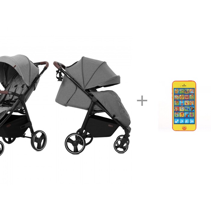 

Прогулочная коляска Carrello Bravo и музыкальный телефон Песни из мультфильмов Умка, Bravo и музыкальный телефон Песни из мультфильмов Умка
