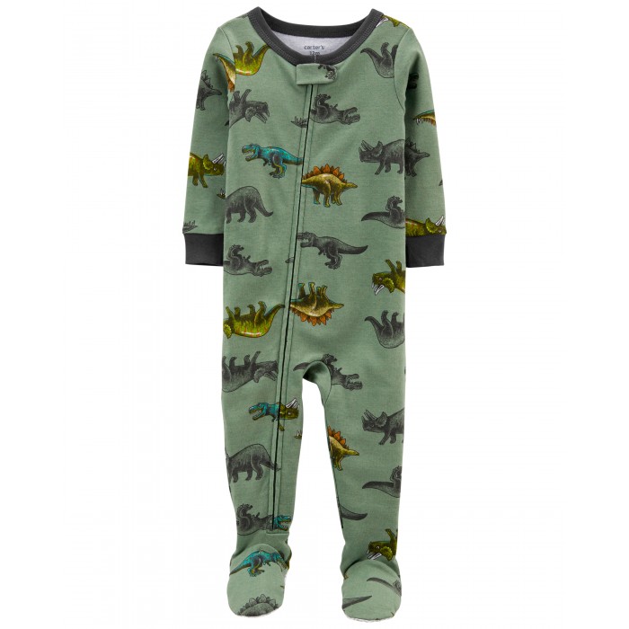 

Carter's Комбинезон для мальчика с динозаврами на молнии, Комбинезон для мальчика с динозаврами на молнии