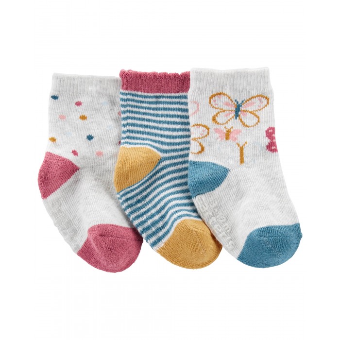 

Carter's Носки для девочки 3 пары 1M138010/2M138010, Носки для девочки 3 пары 1M138010/2M138010
