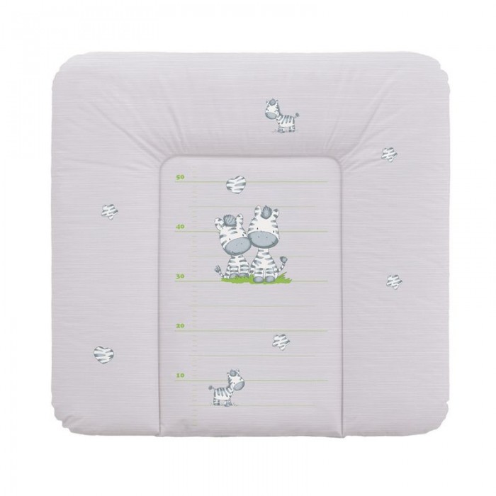 Накладки для пеленания Ceba Baby Матрас пеленальный мягкий Zebra 70x75 см