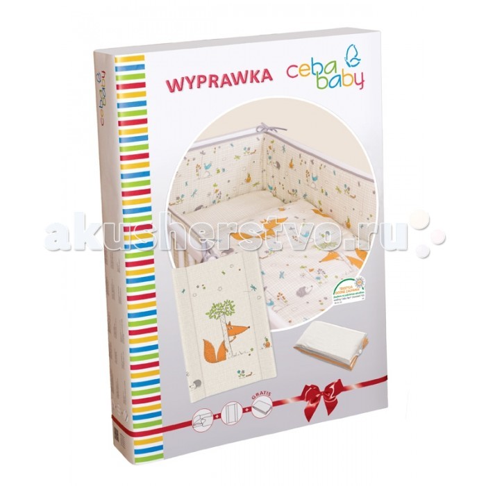 

Комплект в кроватку Ceba Baby Layette Baby Fox (5 предметов), Layette Baby Fox (5 предметов)