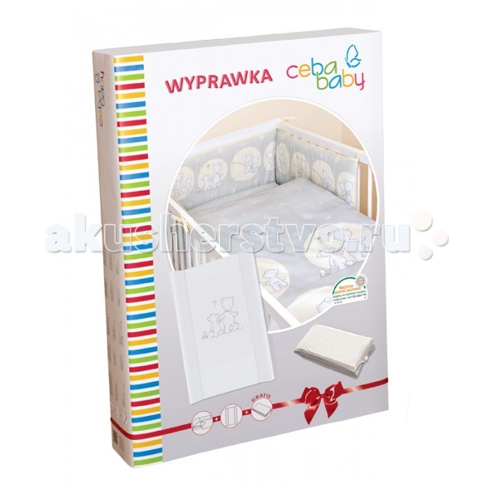 

Комплект в кроватку Ceba Baby Layette Papa Bear (5 предметов), Layette Papa Bear (5 предметов)