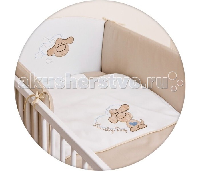 

Постельное белье Ceba Baby Lovely Dog с вышивкой (3 предмета), Lovely Dog с вышивкой (3 предмета)