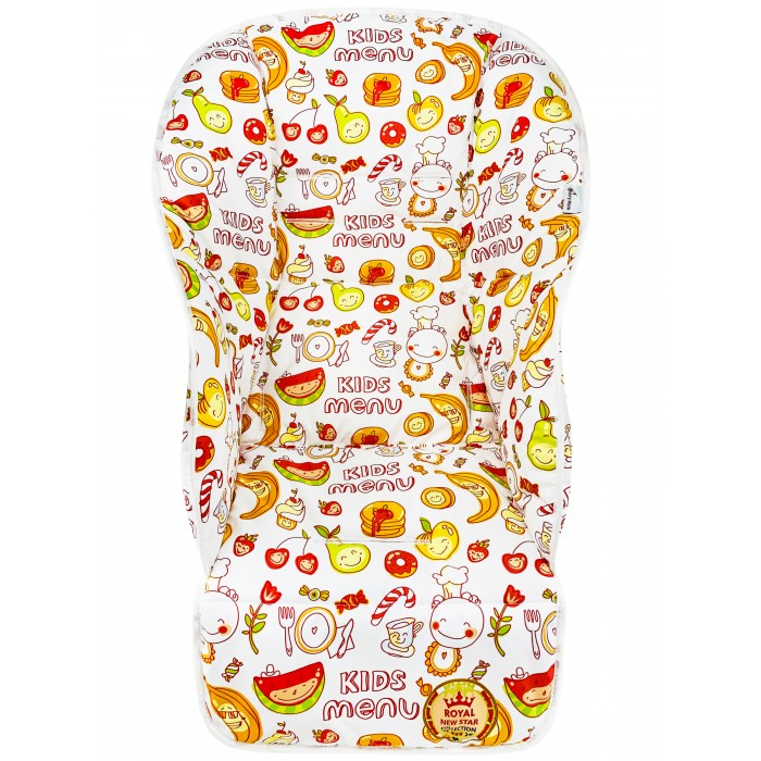 

CherryMom Чехол на стульчик для кормления Kids Menu, Чехол на стульчик для кормления Kids Menu