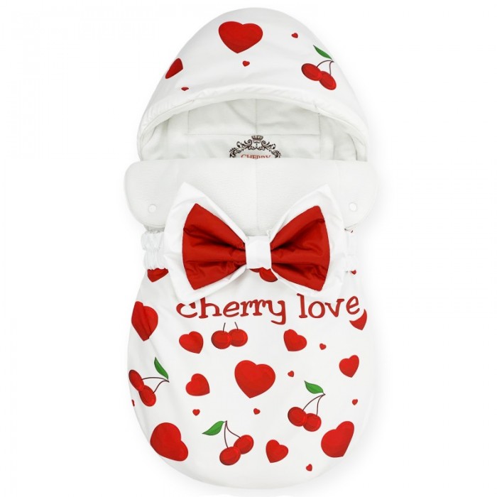 фото Cherrymom конверт на выписку bambino cherry love (флис)