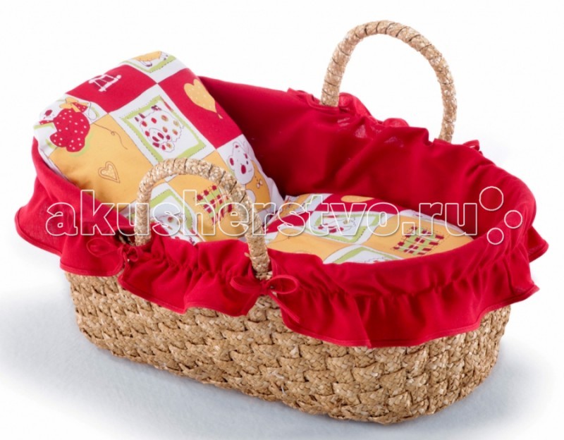 Chic Buyer Корзина-переноска Puppen-Tragetasche 45 смКорзина-переноска Puppen-Tragetasche 45 см Chic Buyer Корзина-переноска Puppen-Tragetasche 45 смКорзина-переноска Puppen-Tragetasche 45 смChic Buyer Корзина-переноска Puppen-Tragetasche 45 см - это уютная соломенная корзина переноска для кукол с мягким матрасиком и подушкой. Очень привлекательный дизайн. Подходит для кукол до 45 см.<br>