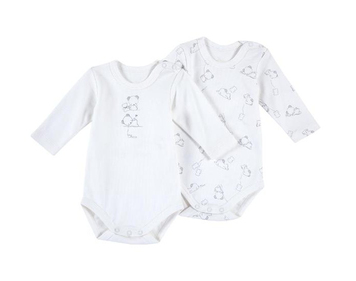 

Chicco Боди для мальчиков c длинным рукавом Teddy bears 2 шт., Боди для мальчиков c длинным рукавом Teddy bears 2 шт.