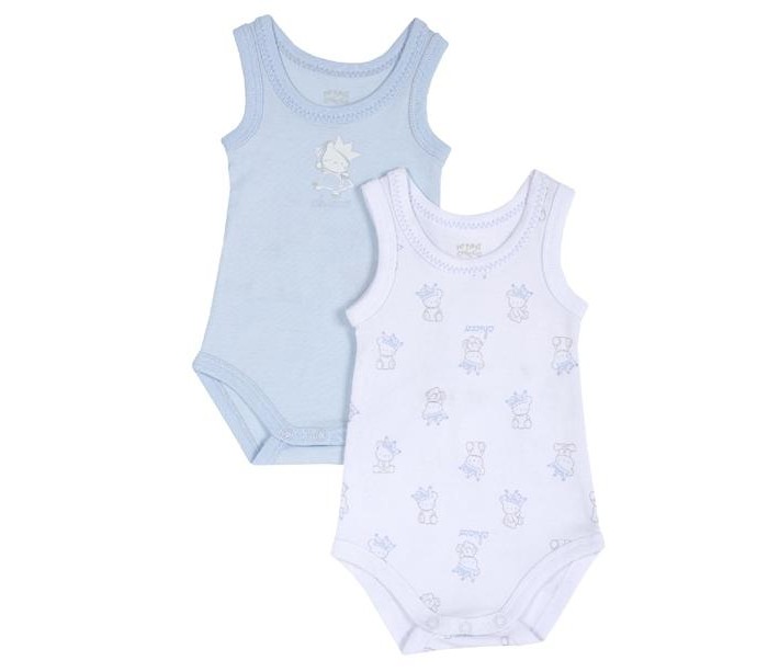 

Chicco Боди для мальчиков Мишка с короной 2 шт., Боди для мальчиков Мишка с короной 2 шт.