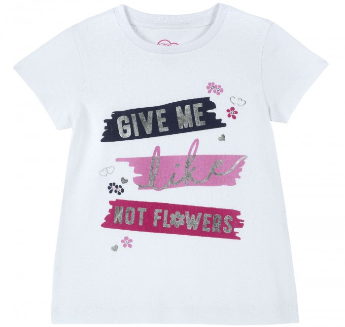 

Chicco Футболка для девочки Give me like, Футболка для девочки Give me like