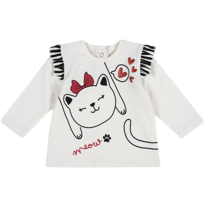 

Chicco Лонгслив для девочки 09047045, Лонгслив для девочки 09047045
