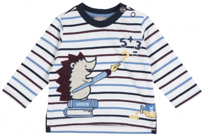 

Chicco Лонгслив для мальчика Ежик, Лонгслив для мальчика Ежик