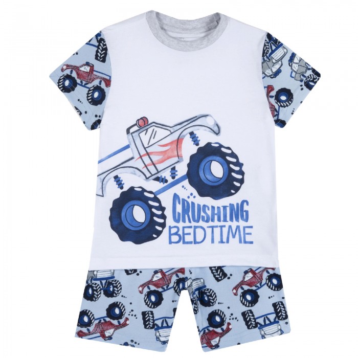 

Chicco Пижама для мальчиков (футболка, шорты) Машинки, Пижама для мальчиков (футболка, шорты) Машинки