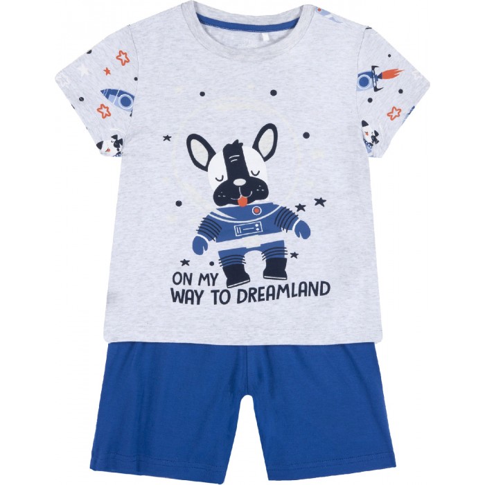 

Chicco Пижама для мальчиков (футболка, шорты) Собака, Пижама для мальчиков (футболка, шорты) Собака