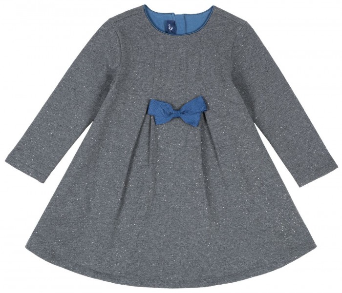 

Chicco Платье с бантом и люрексом, Платье с бантом и люрексом