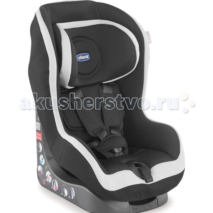 Автокресло Chicco Go-oneGo-one Автокресло Chicco Go-oneGo-oneАвтомобильное кресло Chicco Go-one группы 1 предназначено для перевозки в автомобиле детей весом от 9 до 18 кг (от 1 до 4 лет). Соответствует европейскому стандарту безопасности ECE R44/04. Безопасность обеспечивают противоударная конструкция с прослойкой, поглощающей силу удара, и собственный ремень безопасности, имеющий единую систему натяжения и регулирующийся по росту ребенка. Благодаря эксклюзивной системе безопасности, подголовники, прикрепленные к ремням безопасности, можно легким движением установить на одну из 6 позиций. Это обеспечивает комфорт и безопасность матери и ребенка. Сидение автокресла можно установить в 5 разных положениях, чтобы путешествовать легко и спокойно. Оббивка чехла выполнена из качественных дышащих и мягких тканей. Новые экстра крепкие плечевые ремни, которые не скручиваются и обеспечивают ребенку необходимый комфорт. Chicco Go-one гарантирует удобство для родителей - чехол можно легко снять для стирки без задействования ремней. Это экономит время и предупреждает риск последующей неправильной установки ремней.<br>