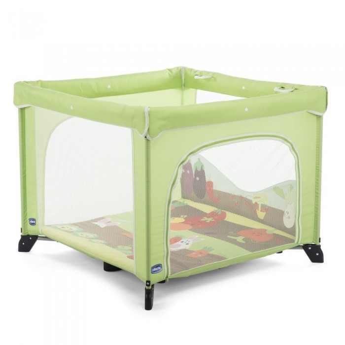Манеж Chicco Open boxOpen box Манеж Chicco Open boxOpen boxМанеж Chicco Open box Яркий и просторный квадратный манеж для малыша от рождения. Специальные кольца для передвижения ребенка и открывающаяся боковая часть делают манеж практичным и прекрасным безопасным игровым местом для малыша. Компактно, в течении минуты складывается в тростью. В сложенном виде занимает минимум места и может переноситься в специально прилагаемой сумке. Стенки манежа сделаны из специальной безопасной сетки, обеспечивающей вентиляцию. Жесткое основание (днище) и мягкий набивной матрас в чехле из хлопка обеспечивают правильное физиологическое положение тела и позвоночника ребенка во время игр и сна. Колец нет. Вес: 11 кг. Размеры: 94 х 94 х 76 см.<br>